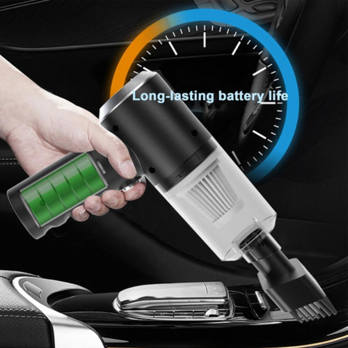 Cordless Handheld Car Vacuum Cleaner — 120W Portable Mini Vacuum for Auto & Home