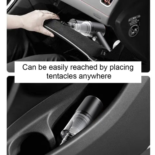 Cordless Handheld Car Vacuum Cleaner — 120W Portable Mini Vacuum for Auto & Home