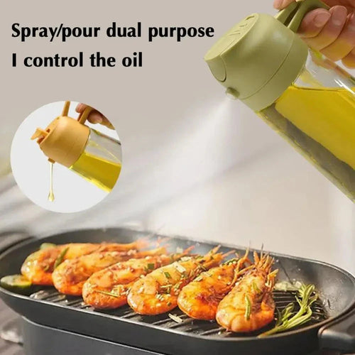 Oil Sprayer for Cooking — 2-in-1 Spray & Pour Bottle | SMXMARKET